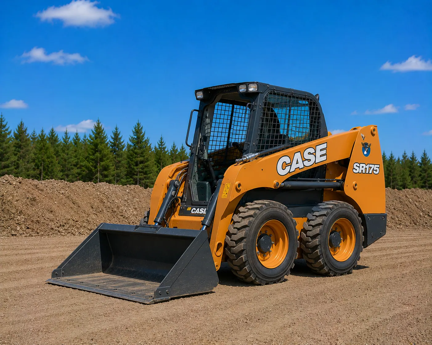 Мини-погрузчик Case SR175 в аренду